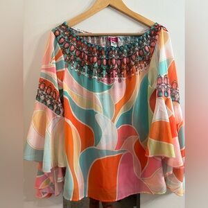 Vibrant Multicolor Women's Blouse